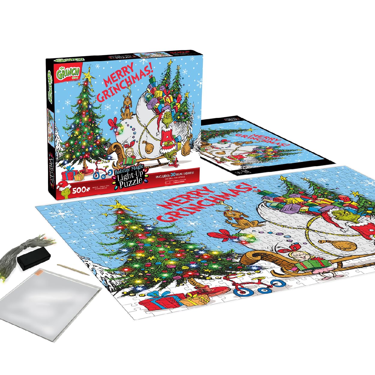 Amazon.com: Buffalo Games - The Grinch - Dr. Seuss - Merry
